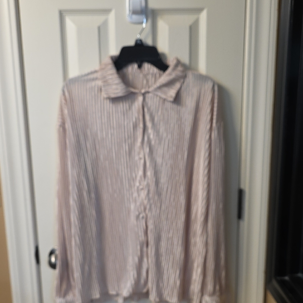 Elegant Cream Women's Top